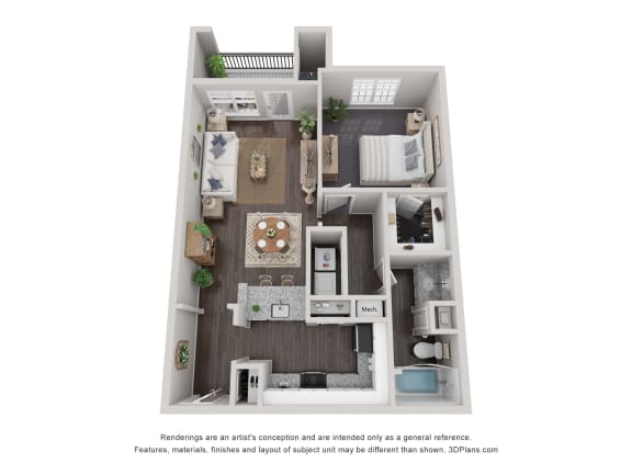 a stylized floor plan of a 2103 sq ft