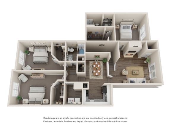 a floor plan of the acadia