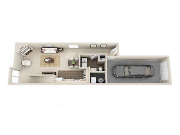 Floor Plan  3 Bed 2.5 Bath