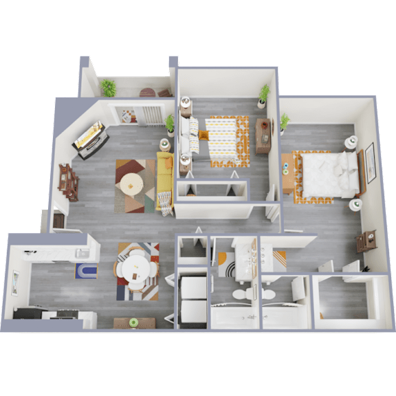 2 bed 2 bath B at Tides at Mesa, Arizona