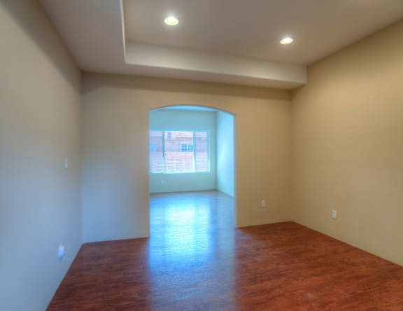 Unfurnished apartment interior — representative home at Monterosa Villas.