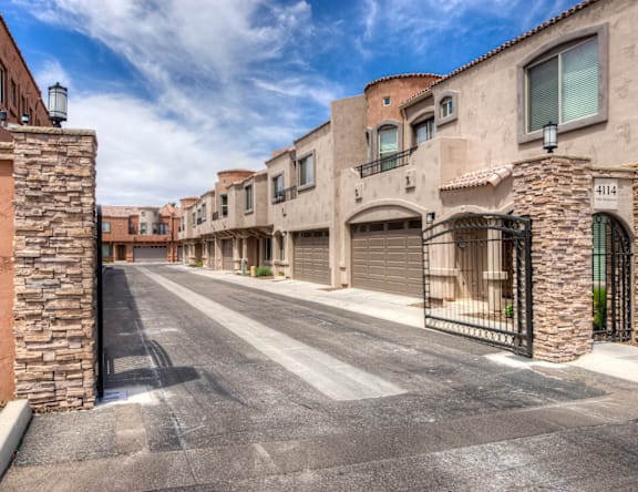 Building exterior at Monterosa Villas.