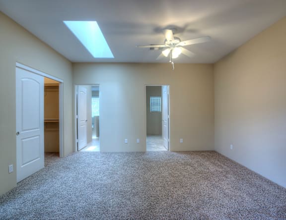 Unfurnished bedroom — representative home at Monterosa Villas.
