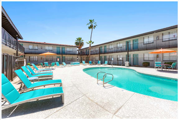 Relaxing Swimming Pool at Aspire West Phoenix, Phoenix, AZ, 85031