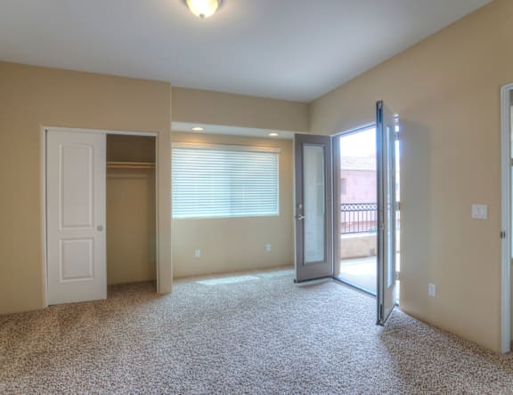 Unfurnished bedroom — representative home at Monterosa Villas.