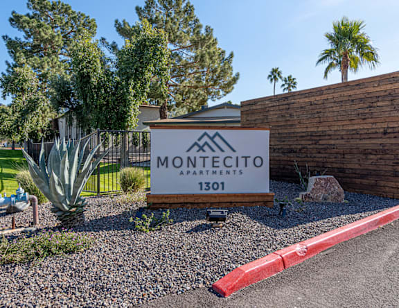 Building exterior at Montecito Apartments.