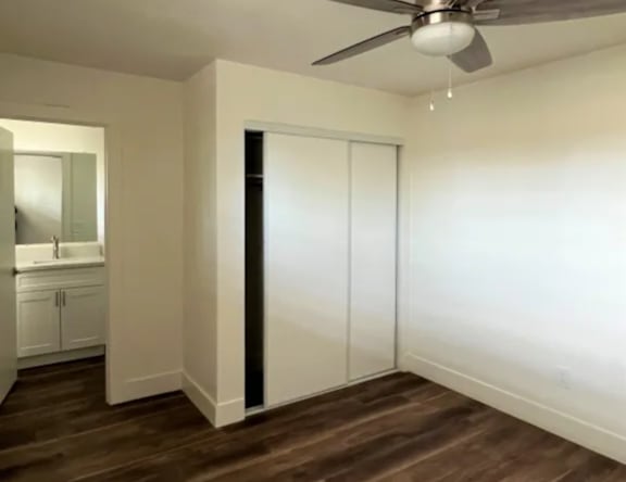 Unfurnished bedroom — representative home at Pomelo Park.