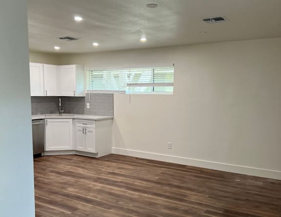 Unfurnished apartment interior — representative home at Pomelo Park.