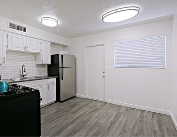 Apartment kitchen at Osborn Place.