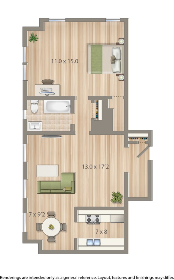 Floor Plans of 2800 Woodley Rd in Washington, DC