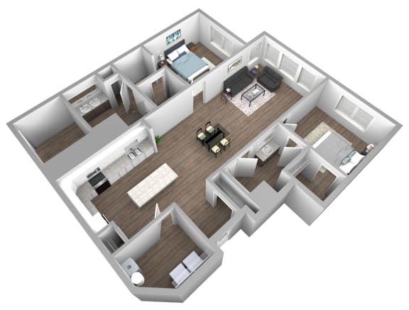 The Hampton Floor Plan