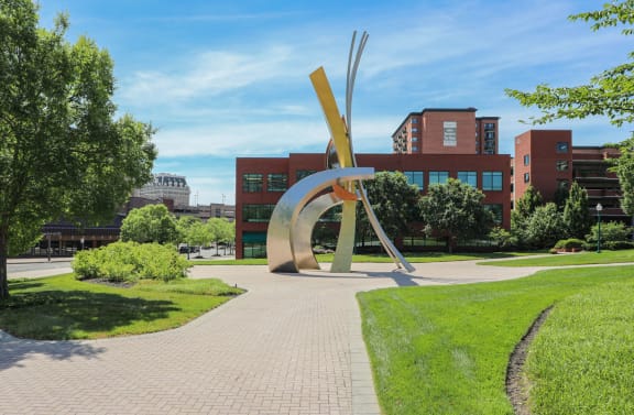 Walking Path at Symphony Center Apartments, Maryland