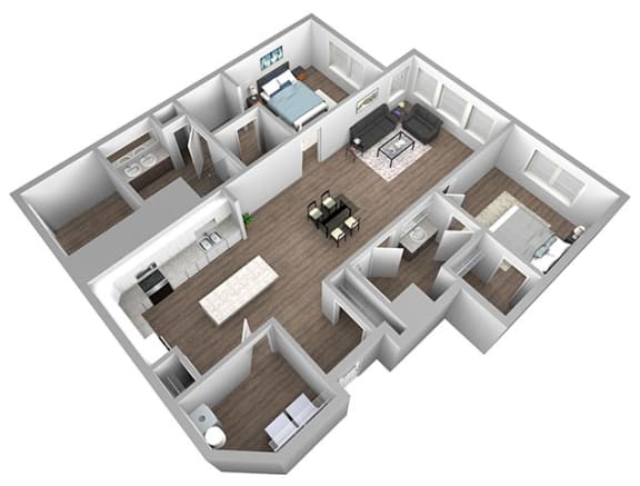 2 bedroom 2 bathroom at The Encore at Ingram Manor, Maryland