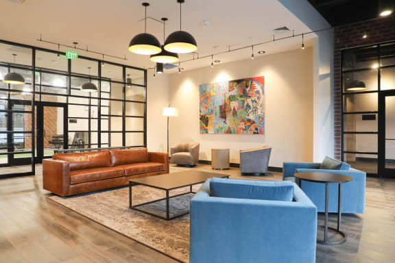 Cyber Lounge at The Met at Metro Centre Apartments, Maryland