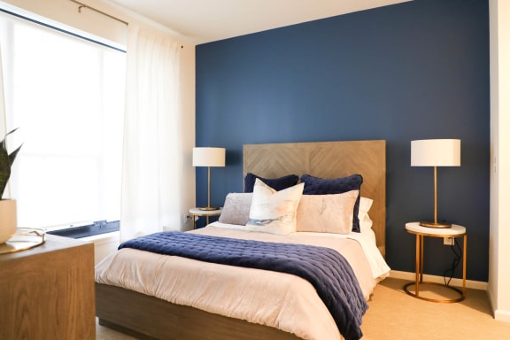 Bedroom at The Met at Metro Centre Apartments, Owings Mills, 21117