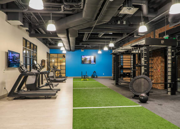 Fitness Center at The Met at Metro Centre Apartments, Owings Mills, Maryland