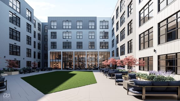 Courtyard at The Willard, Owings Mills