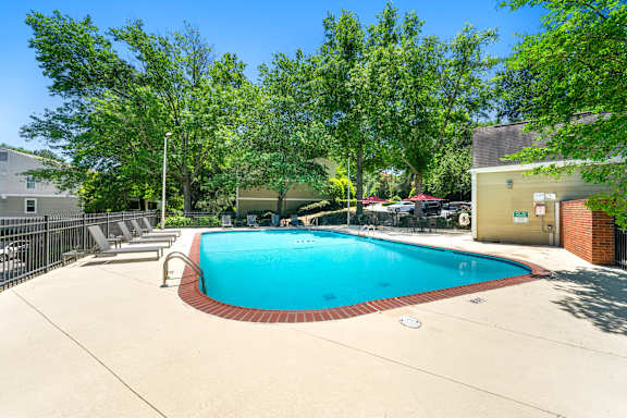 Outdoor Pool at Bradford Gwinnett Apartments and Townhomes, Norcross