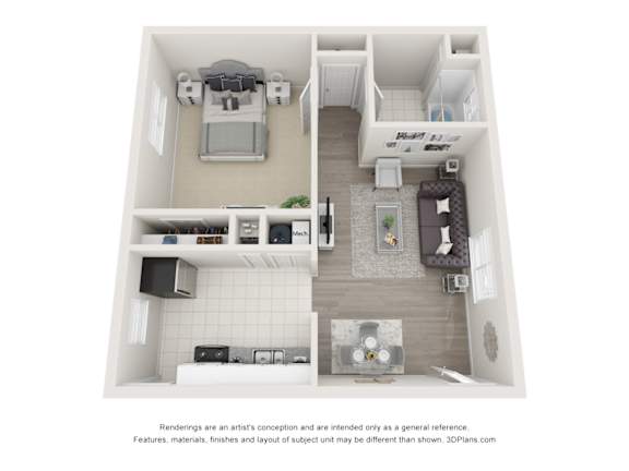 1 BED 1 BATH at Balfour East Lake Apartments, Atlanta, New York