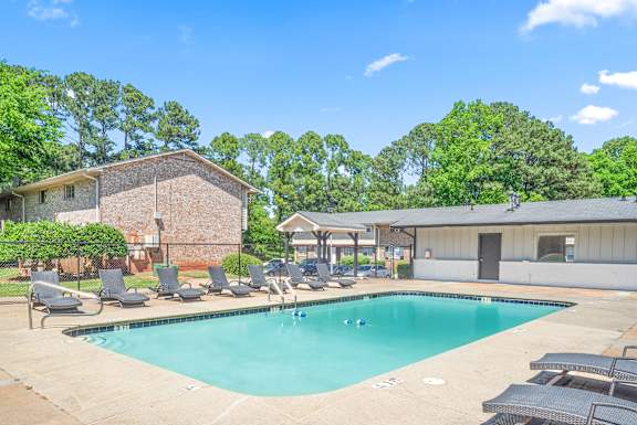 Clear Pool View at Pinewood Townhomes, Tucker, GA