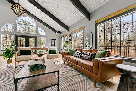 One, Two and Three bedroom floorplans at Fields at Peachtree Corners in Norcross, Georgia 30092.