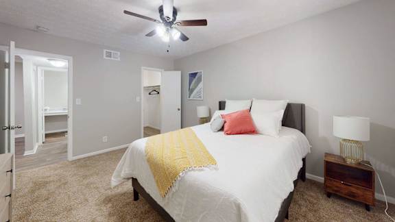 One, Two and Three bedroom floorplans at Fields at Peachtree Corners in Norcross, Georgia 30092.
