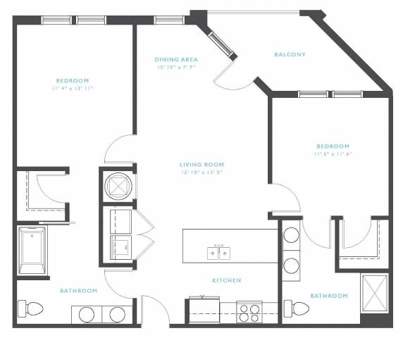 Gauley Floor Plan at Residence at Tailrace Marina, Mount Holly, 28120