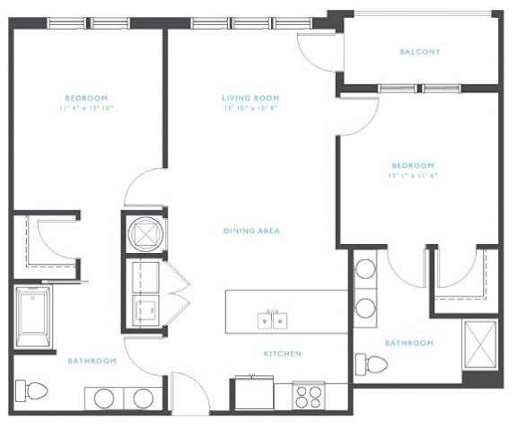 Royal-Gorge Floor Plan at Residence at Tailrace Marina, Mount Holly, North Carolina