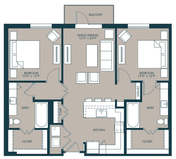 Studio, 1 & 2 Bedroom Apartments In McKinney, TX | McKinney Village