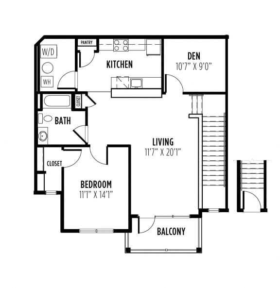 Hancock Floor Plan at Madison Providence, Collegeville, 19426