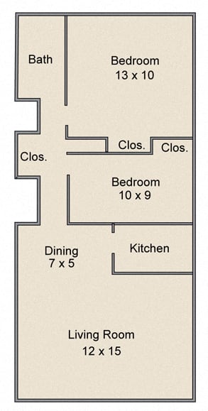 Spacious 2-bedroom home at Cherrydale Apartments