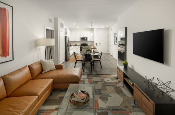 living room at Allure on the Parkway in Florida 32746