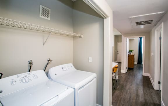 a washer and dryer Octave Apartments Las Vegas