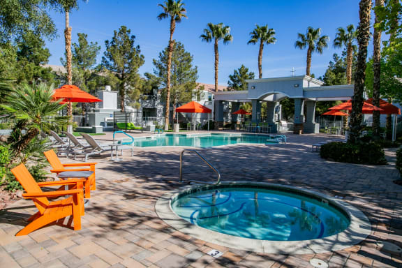 Octave Apartments in Las Vegas, Nevada Pool and Spa