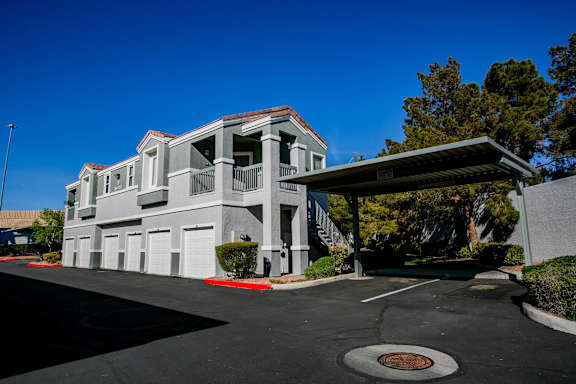 Reserved Parking Lot at Octave Apartments, Nevada