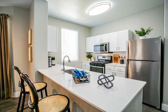 Gourmet Kitchen at Octave Apartments, Las Vegas, NV