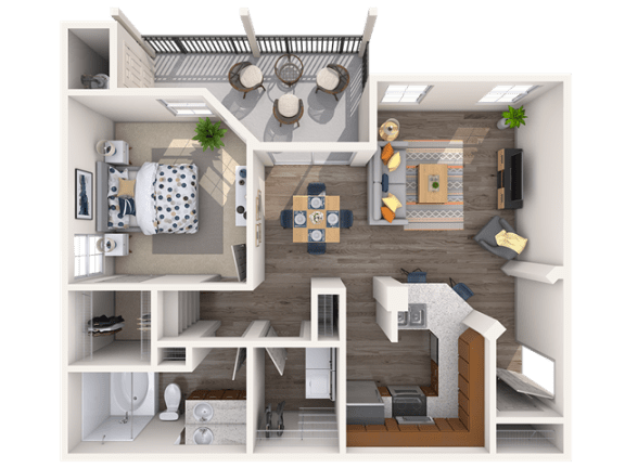 767 Square-Foot Florence Floorplan at Teravista, Round Rock, 78665
