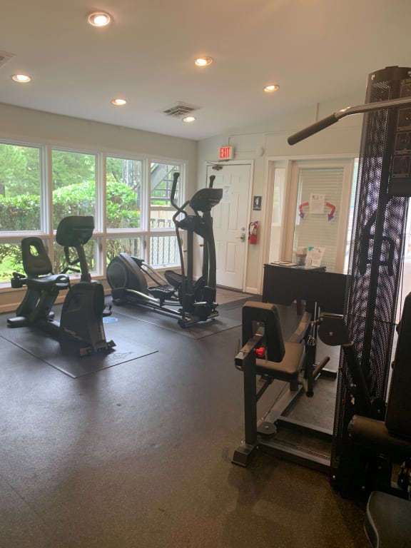 Fitness Center With Updated Equipment at Huntington Apartments, Morrisville