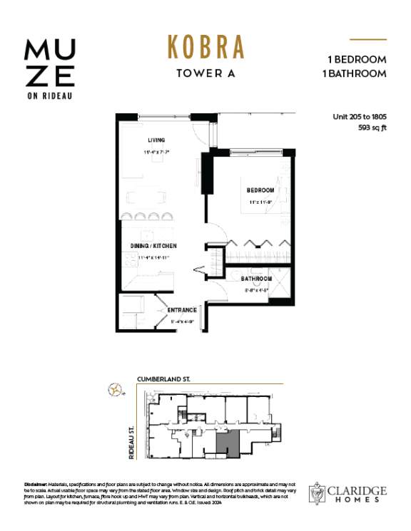 the floor plan of tower a of kobra towers