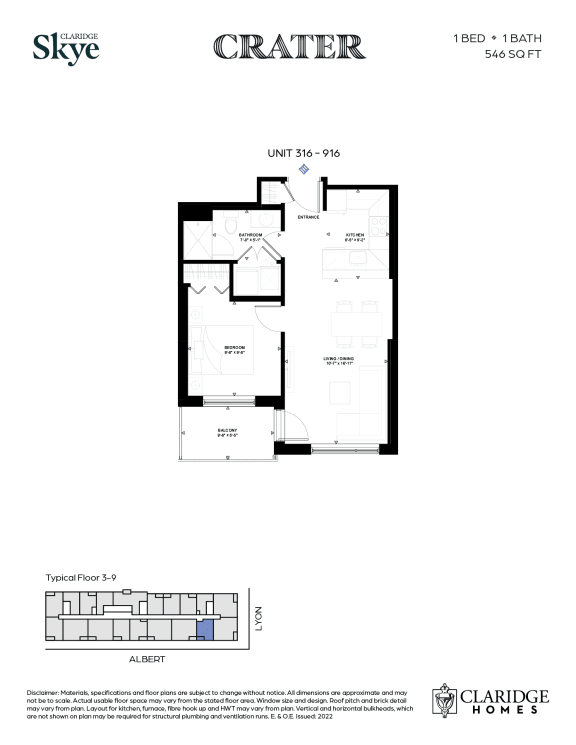 Skye Crater 1 Bedroom