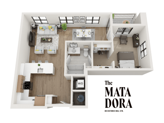 1LC One Bedroom / One Bath. at The Matadora, Savannah