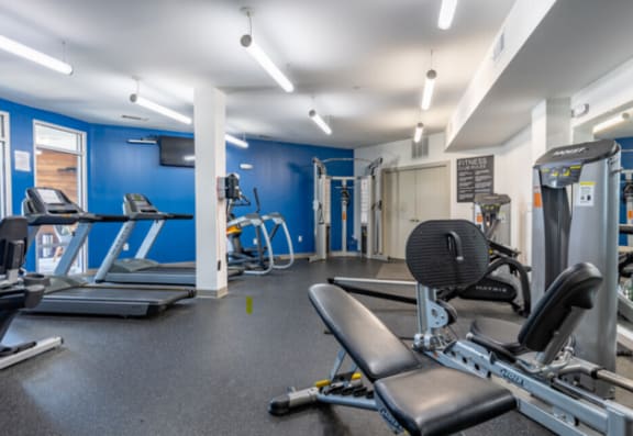 Fitness center at Canalside, Georgia, 30901
