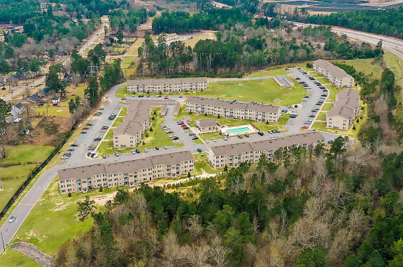 Drone View  at Benson Estates Apartments, Georgia, 30815