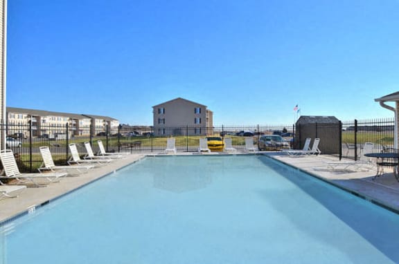 Glimmering Pool at Ross Estates Apartments, MRD Conventional, Lawton, 73505