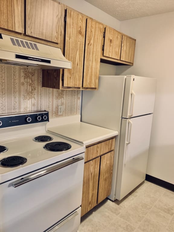 Kitchen Foster Apartments 207 E May St Gladwin, MI 48624