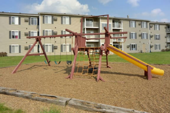 Playground at Hornbrook Estates Apartments in Evansville, IN 47715