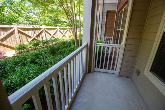 The Legacy at Walton Overlook Apartment Homes, Acworth GA Apartment Patio