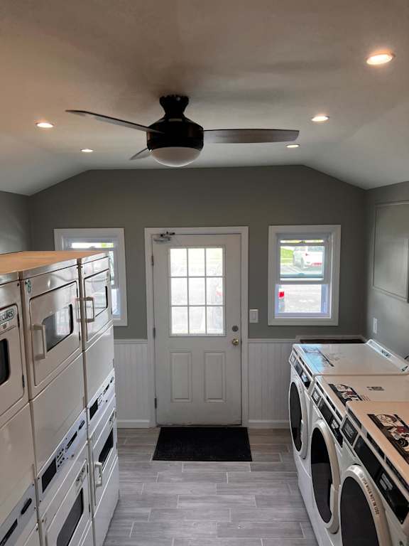 Laundry room at Brookwood at Bay Shore in Bay Shore, NY 11706