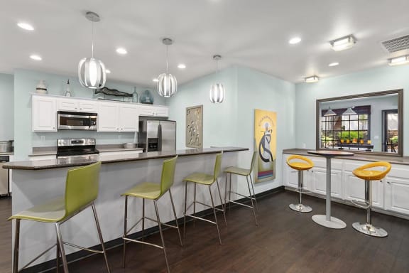 Modern Kitchen at The Meadows at Westlake Village Apartments, CA, 91361