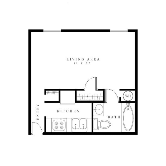 Large Efficiency Floor Plan